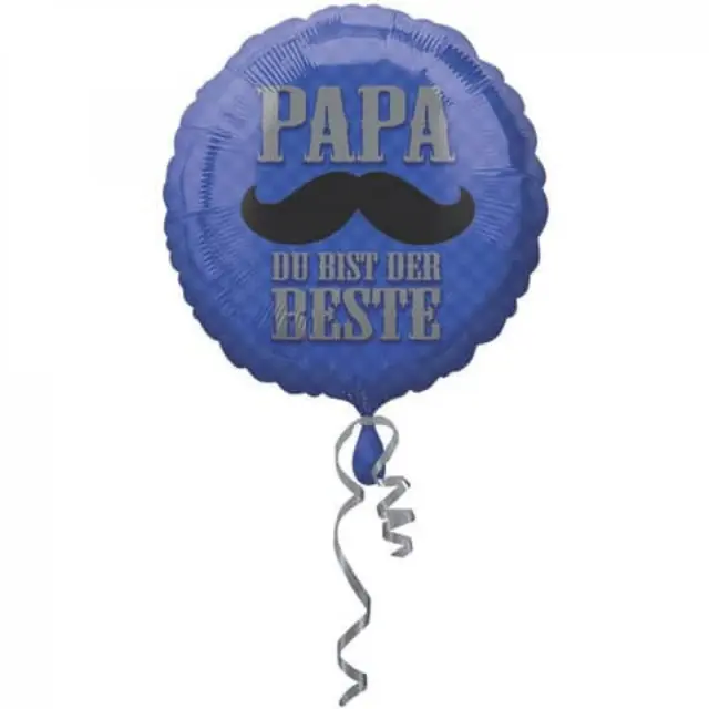 Folienballon Papa du bist der Beste 3375001 (0026635337502)