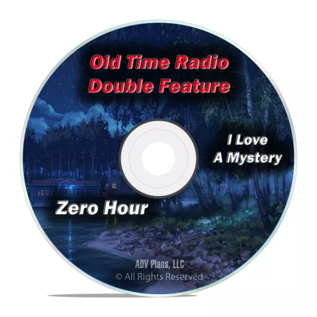 Zero Hour, I Love a Mystery Complete Set, 701 Old Time Radio Shows OTR DVD F83