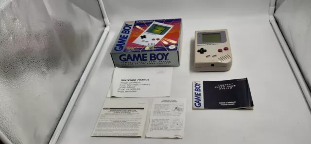 Console Nintendo Game Boy en boite et notice version FAH