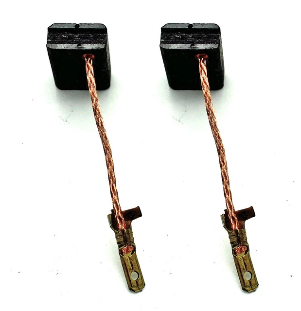 SPAZZOLE CARBONE CARBONI Per Smerigliatrice Angolare Metabo 6x16x24 Mm - Foto 4