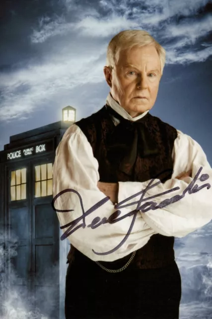 Derek Jacobi Signed 6x4 Photo Doctor Who The Master Autograph Memorabilia + COA