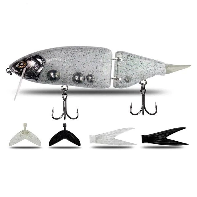 1 KO DRT Swimbait Tiny Klash 135mm 5.5” US SHIPPER. OG Ghost