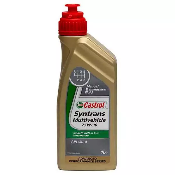 Syntrans Multi Vehicle 75W90 1L MTF Manual Transmission Fluid 1 Litre - Castrol