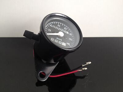 1,0 chrom Mini Tacho Tachometer Speedo Tachymètre f BMW 48mm R45 K-Wert 