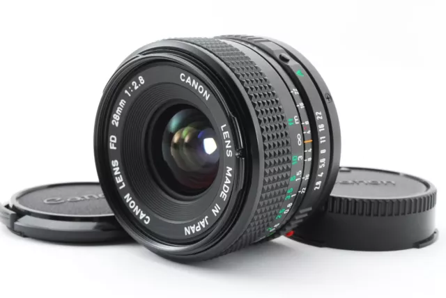 Canon Nuevo Fd Terranova 28mm f2.8Mf Lente Gran Angular [ Casi Mint ] Entre