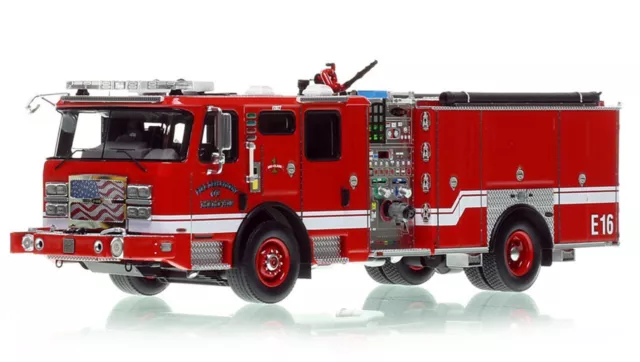 Fire Replicas 1/50 Memphis FD 2022 E-One Typhoon Engine 16 ORANGE MOUND New