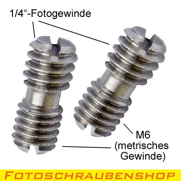 Adapter 1/4-M8 - fotoschraubenshop