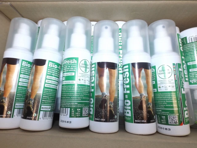 Sonderposten 26x Schuh-Deo Geruchsneutralisierer 100% Biologisch Schuhpflege