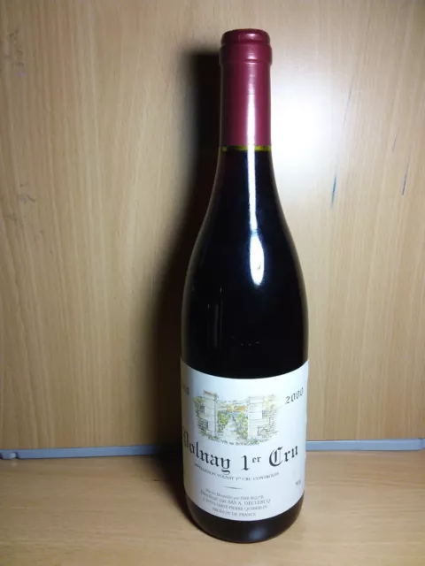Volnay 1er Cru 2000 grand vin de  Bourgogne, appellation contrôlée, Declercq