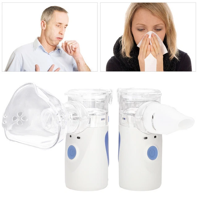 Inhalador inhalador USB tos mini nebulizador para adultos niños