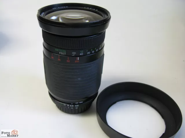 Soligor AF 28-210 mm 3,5-5,6 MC Zoom-Objektiv für Nikon Autofocus Kamera SLR