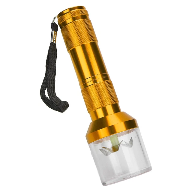 Herramienta eléctrica mezcladora de uñas en polvo para moler hierbas de tabaco oro