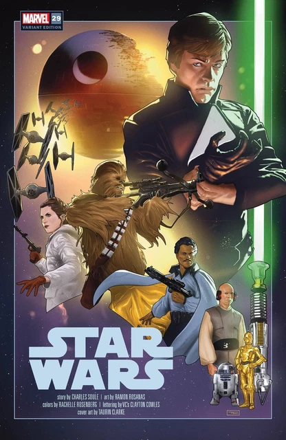 Star Wars #29 Taurin Clarke Revelations Variant Cover Marvel Comics 2022