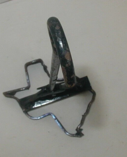 Vtg TEXAS LONESTAR STATE BRANDING IRON ranch decor WE COMBINE