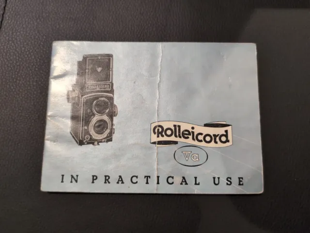 ROLLEICORD Va CAMERA INSTRUCTION MANUAL  -in practical use