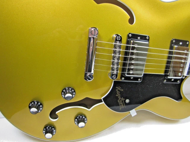 Hagstrom Viking Or ~ Justin York ~ Signature + Ceinture + Gigbag 5