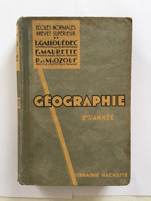 livre scolaire ancien : Geographie Cours Supérieur / Certificat - Kaeppelin