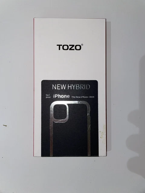 TOZO Iphone 11 (6.1 Inch) 2019 TPU Case Black