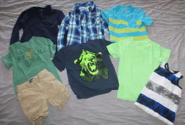 Boys clothes lot  size 6 6/7 spring summer fall clothes 8 pc