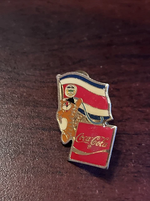 40 - Pin's MASCOTTE JEUX OLYMPIQUES SEOUL HODORI - COCA COLA