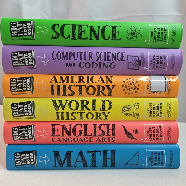 BIG FAT NOTEBOOK Complete Middle School Study Guide Everything You Need ...