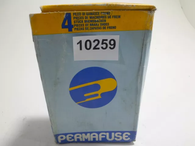 Ganasce Freno Posteriore Brake Shoe Rear Permafuse Fiat Brava Bravo Punto 1.7 94