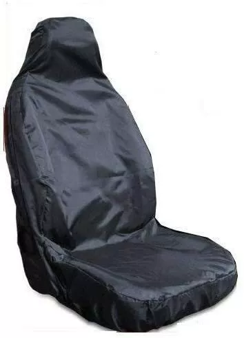 For Nissan Cabstar 2007 On - Heavy Duty Black Drivers Van Seat Cover Waterproof