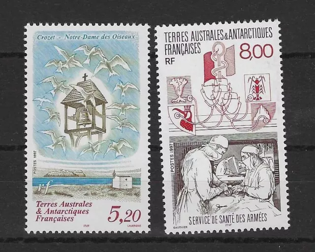 Timbre Taaf Neuf N° 218 Et N° 219 En Timbres Neufs N** Ttb Sans Charniere