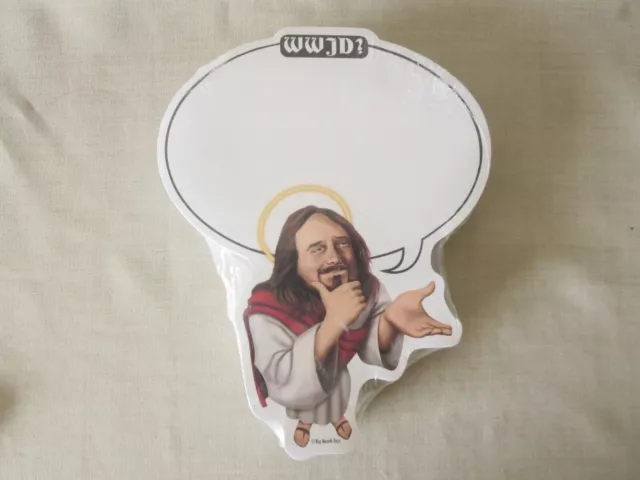 What Would Jesus Do Sticky Notes WWJD Paper Religious Religion Brand New