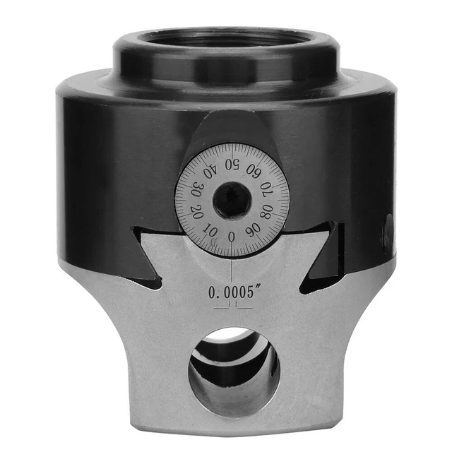 British 3/4'' F1 Boring Head 0.0005 Manganese Steel Milling Boring Head♡