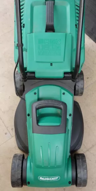 ELECTRIC ROTARY GARDEN Lawnmower Qualcast M2E1232M For parts. 30.00 PicClick UK