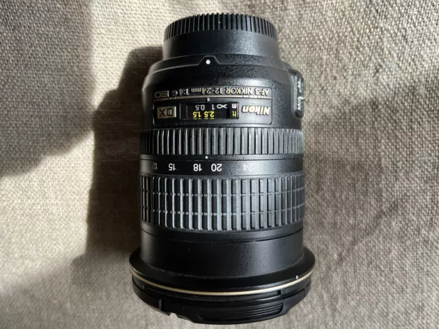 Nikon DX Zoom Nikkor 12-24mm F/4.0 AF-S IF G ED Lens