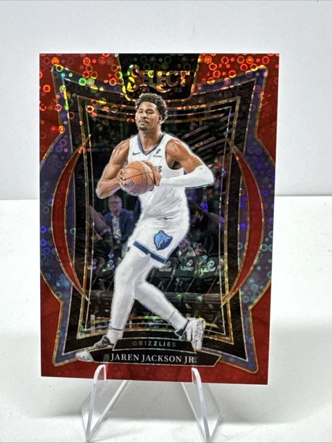 2024-25 PANINI SELECT #48 Jaren Jackson Jr. White Wave Prizm #/99