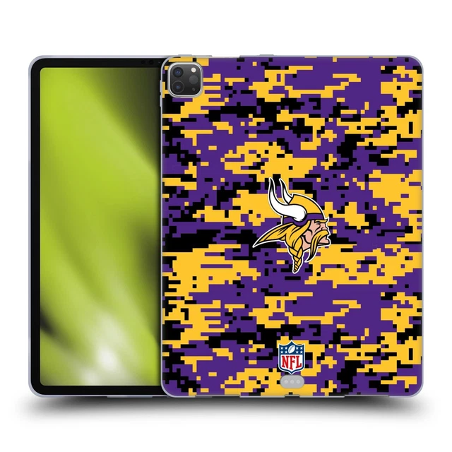 Official Nfl Minnesota Vikings Graphics Soft Gel Case For Apple Samsung Kindle