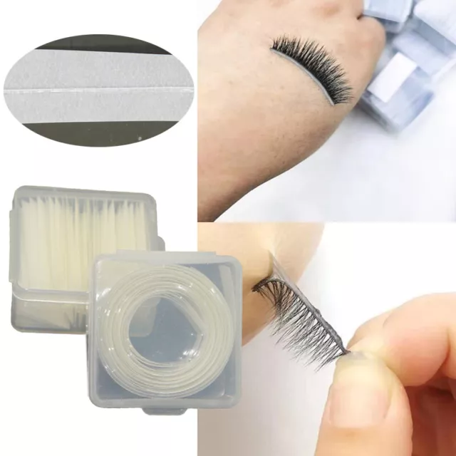 Réutilisable Auto-Adhésif Glue-Free Cil Colle Bande Faux Cils Maquilla *