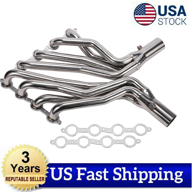 Turbo Headers 1-3/4'' Conversion Swap Fit For Chevy C10 LS Truck LS1 LS2 LS3 LS6