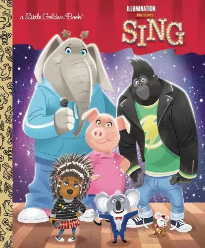 Illumination's Sing Little Golden Book by Kaplan, Arie