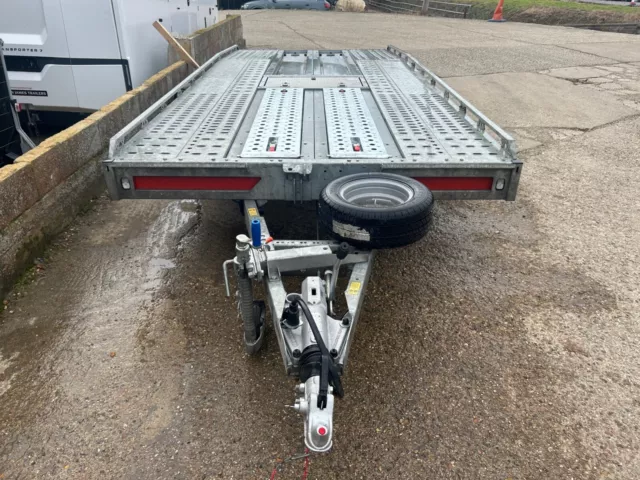 Used 2022 Brian James T Transporter 5M x 2.1M 3500KG Car Trailer + Ramps Inc 3