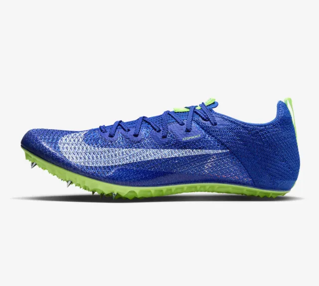 Nike Zoom Superfly Elite 2 Racer Blue Lime Blast CD4382-400 sz 11 Men's Spikes