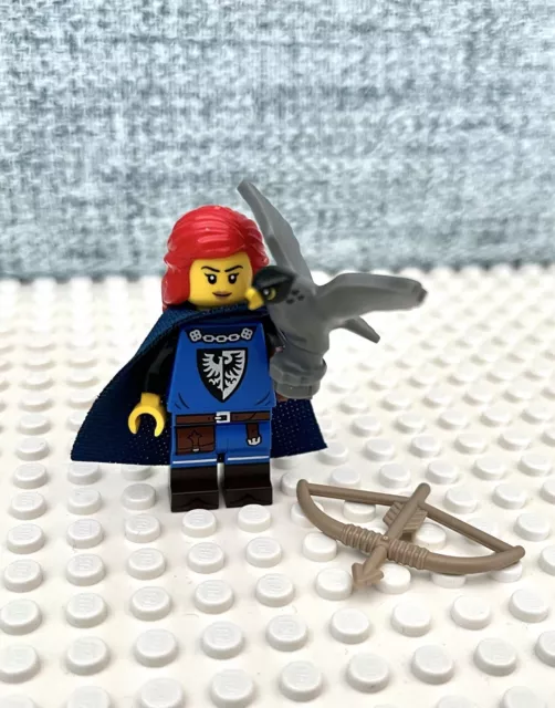 LEGO 71037 minifigure falconiera / falconiere / cavaliere (col24-5) *NUOVO*