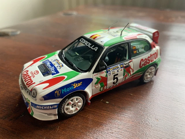 TOYOTA COROLLA WRC #5 SAFARI KENYA RALLY 1998 SAINZ VITESSE V98107 1/43