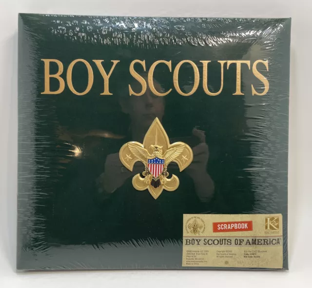 Boy Scouts Of America 12x12 Cub Scout Scrapbook Album & More Paper &  Stickers
