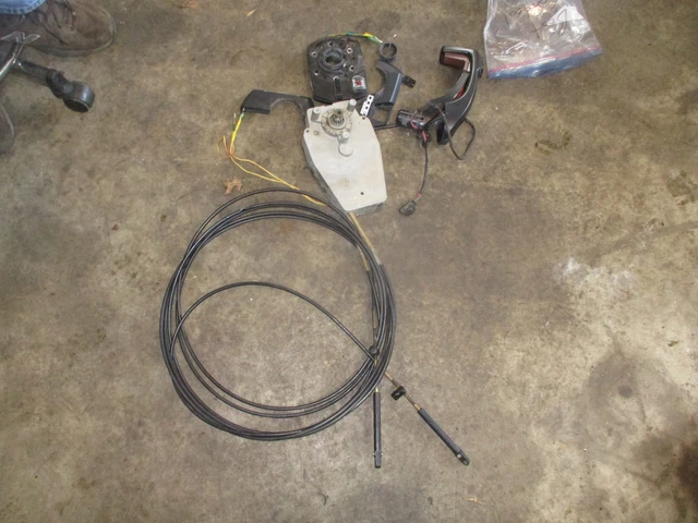 Mercury quicksilver outboard 3000 flush/side mount control 14" cables