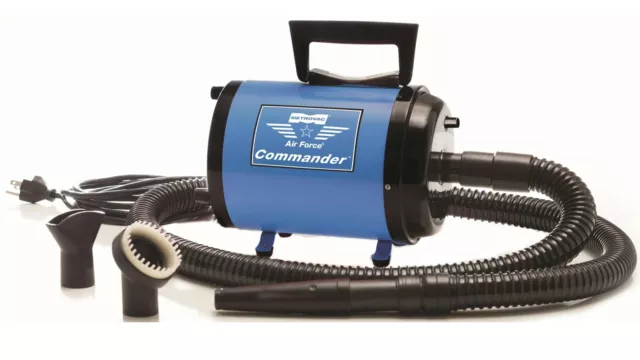 Metrovac Aftd-3Vb: Air Force Commander Variable Speed Dryer - Blue 220V / Uk