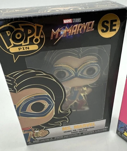 New Funko Pop Enamel Pin Ms. Marvel