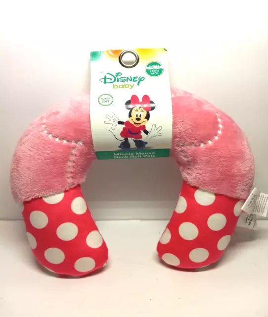 Almohada con rollo de cuello de bebé Disney Minnie Mouse