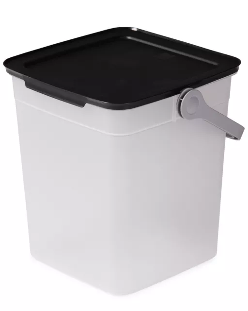 Waschmittelbox Light Eimer mit Deckel Waschpulverbox Waschmittelbehälter Henkel