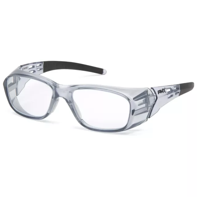 Emerge Plus Magnifying Reading Protective Safety Glasses FULL READERS CLEAR Z87+