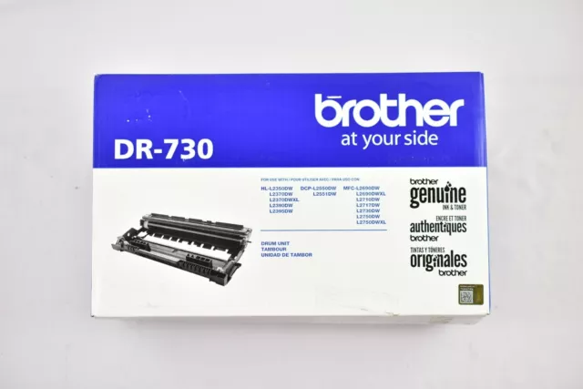 Brother DR730 Laser Drum Unit Genuine SEALED NO RETAIL BOX 2