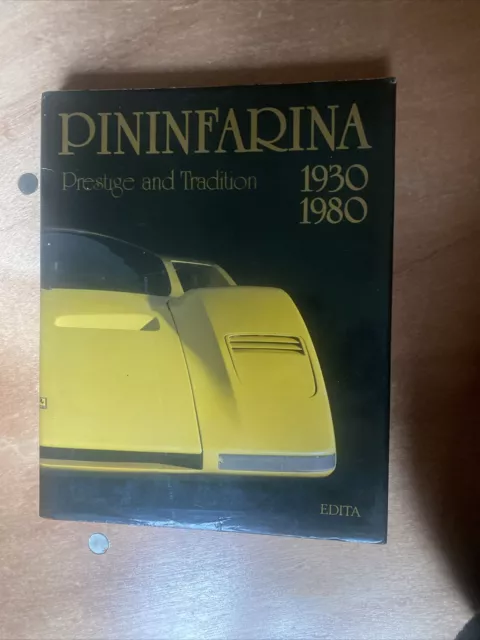 Pininfarina Prestige & Tradition 1930-80 by Merlin Pub. Edita 1980